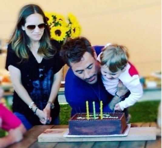 Exton Elias Downey's Birthday Celebration with Robert Downey Jr and Susan Downey